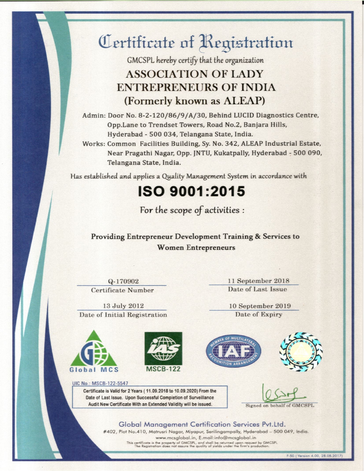 ISO Certification Consultancy in the UAE